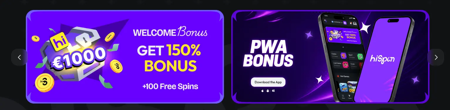 Hispin Bonus Banner 